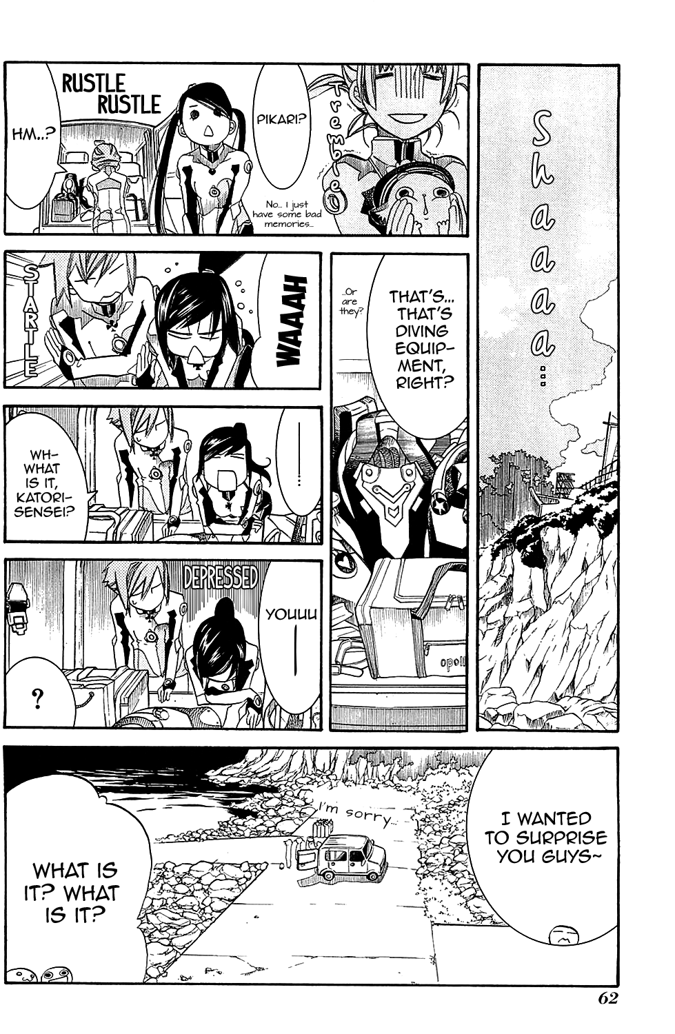 Amanchu Chapter 39 page 9 - Chapter 39: My Drysuit