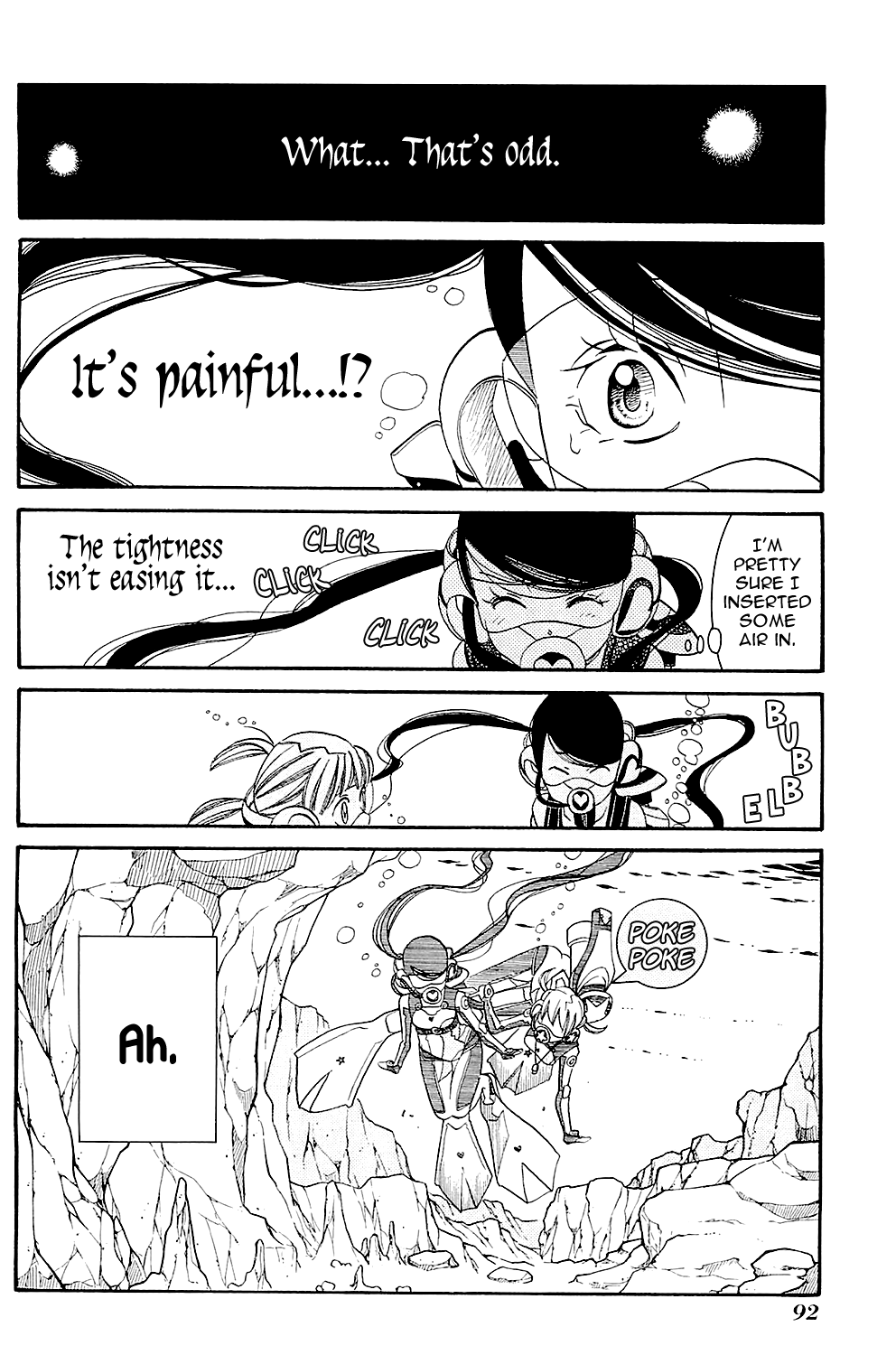 Amanchu Chapter 40 page 13 - Chapter 40: Ryuuguujou (Dragon Palace Caslte)