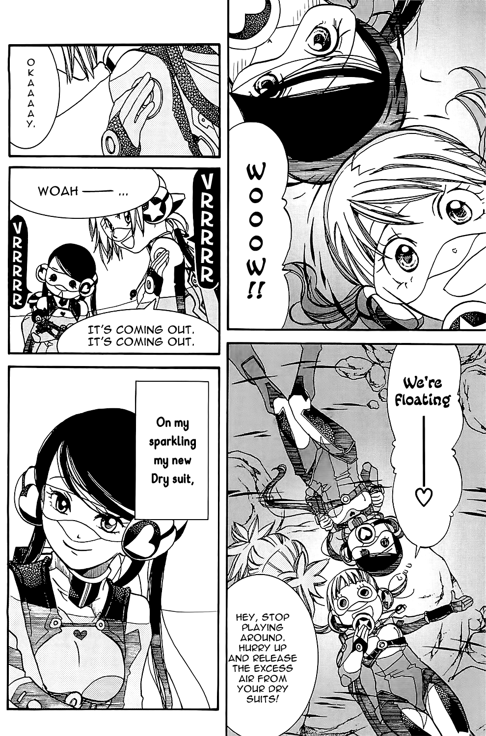 Amanchu Chapter 40 page 2 - Chapter 40: Ryuuguujou (Dragon Palace Caslte)