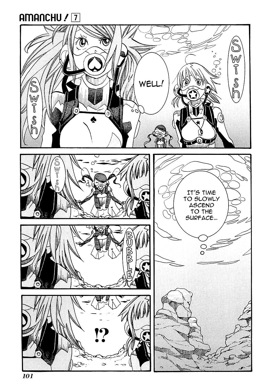 Amanchu Chapter 40 page 21 - Chapter 40: Ryuuguujou (Dragon Palace Caslte)