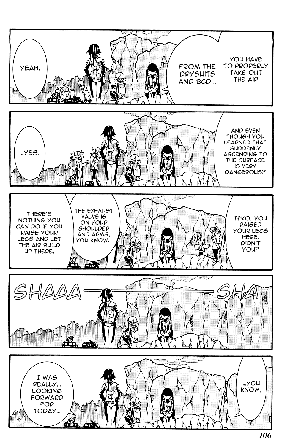 Amanchu Chapter 40 page 26 - Chapter 40: Ryuuguujou (Dragon Palace Caslte)