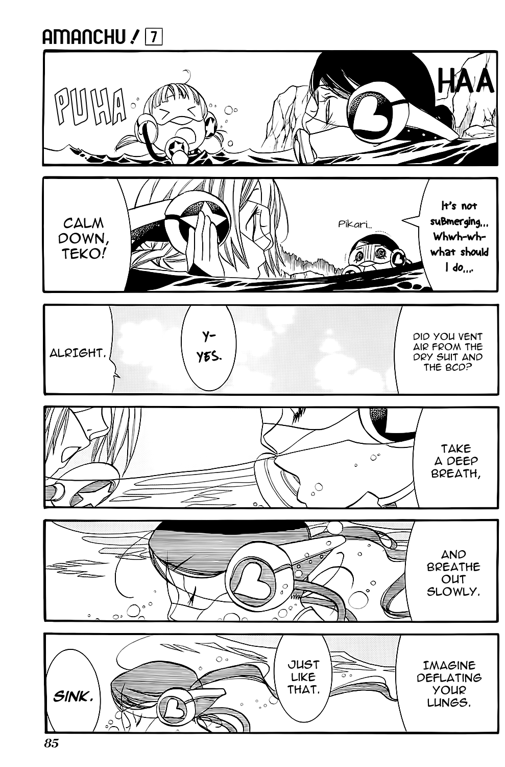 Amanchu Chapter 40 page 7 - Chapter 40: Ryuuguujou (Dragon Palace Caslte)