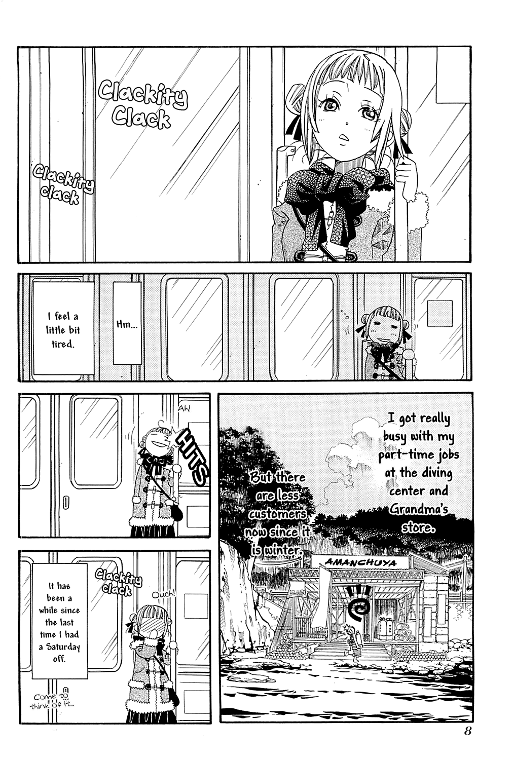 Amanchu Chapter 43 page 12 - Chapter 43: A Winter Holiday