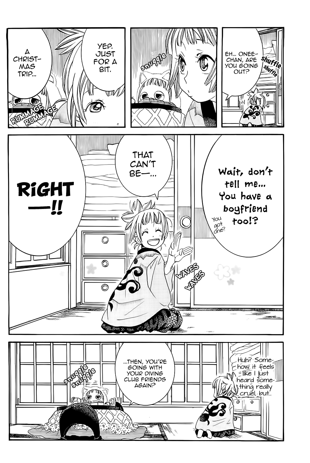 Amanchu Chapter 45 page 10 - Chapter 45: Merry Sisters