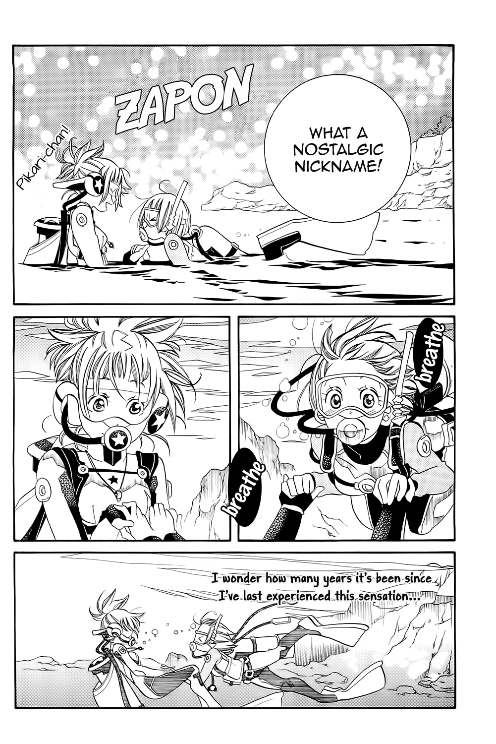 Amanchu Chapter 45 page 18 - Chapter 45: Merry Sisters