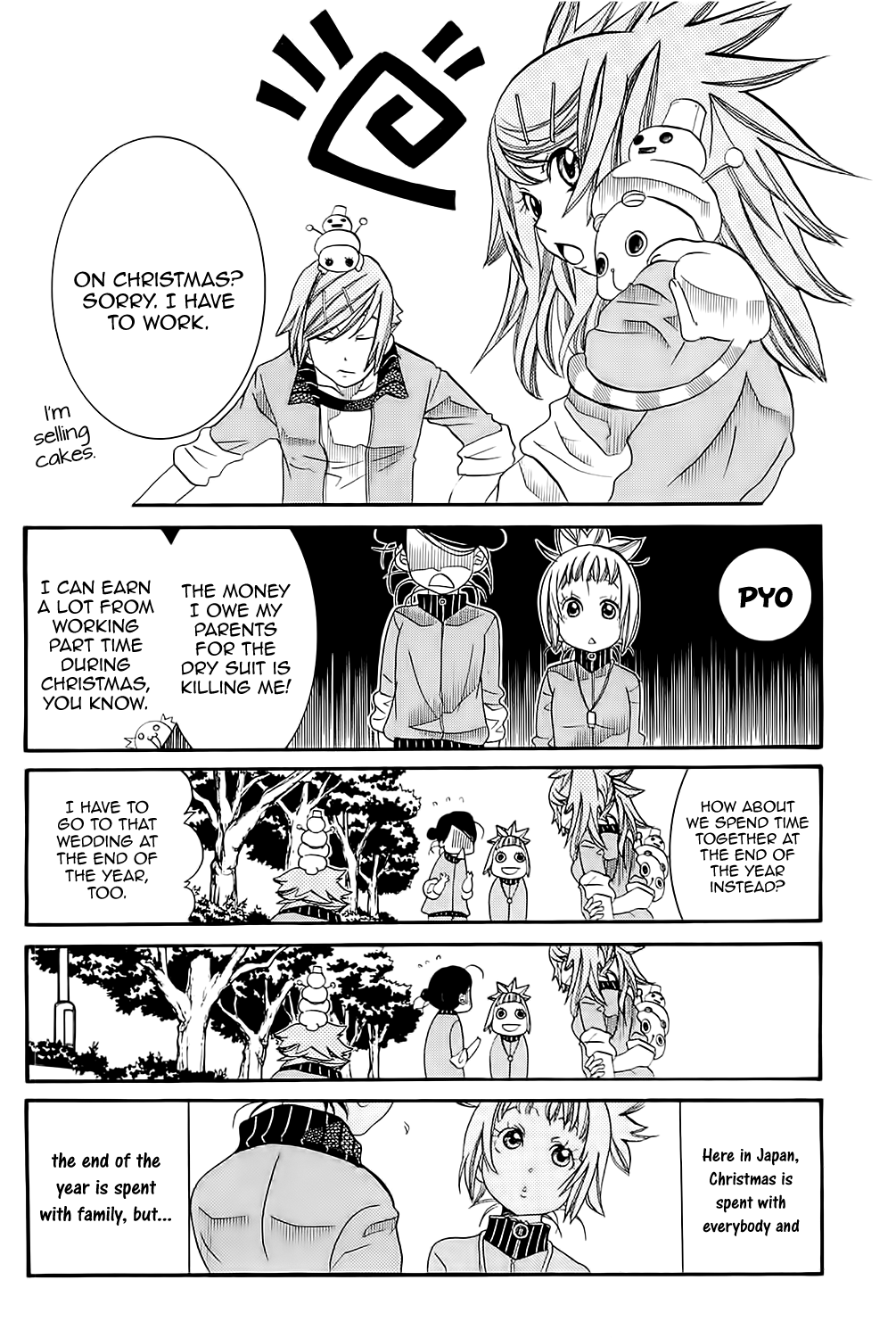 Amanchu Chapter 45 page 4 - Chapter 45: Merry Sisters