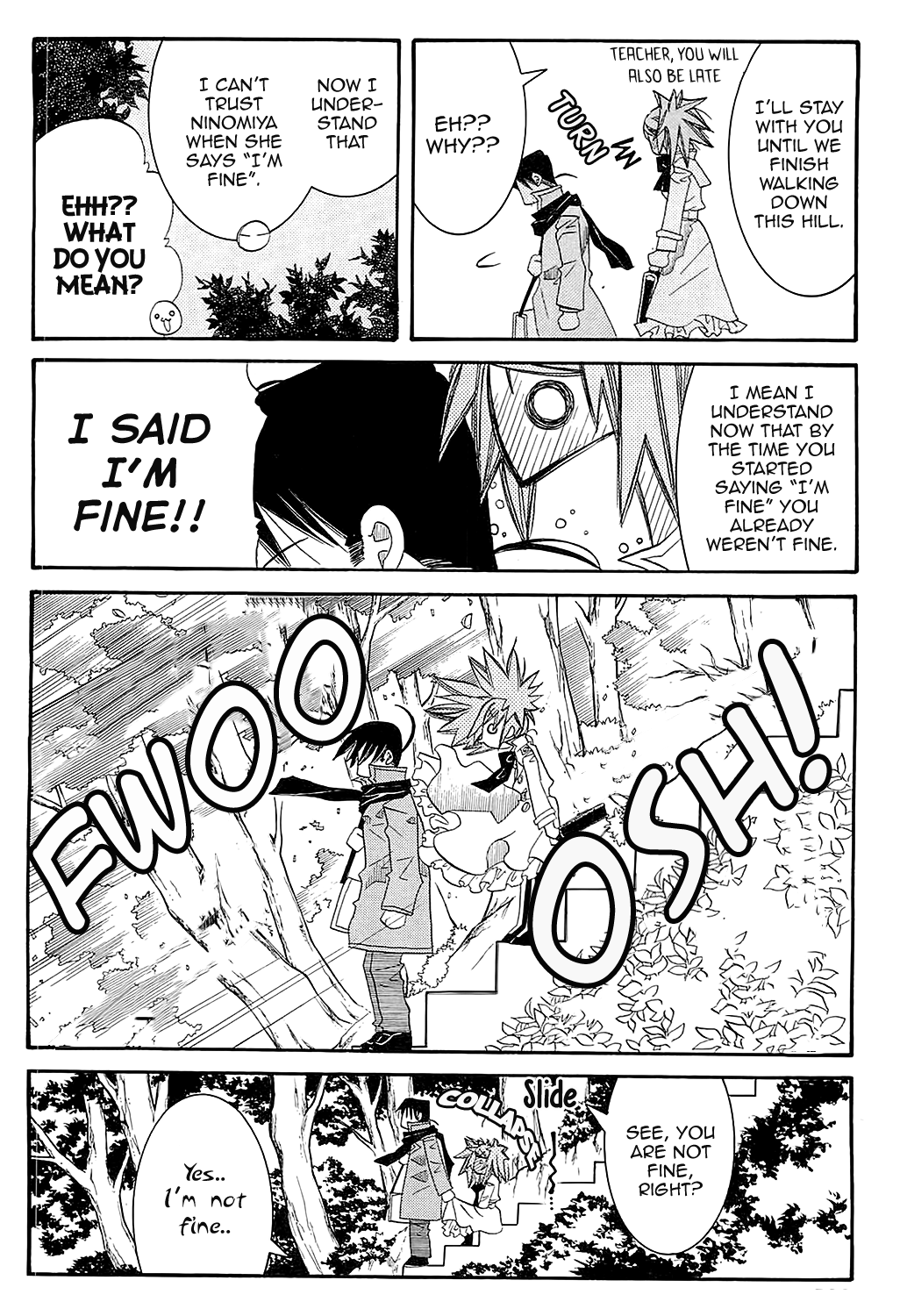 Amanchu Chapter 46 page 17 - Chapter 46: Mischief of the North Wind