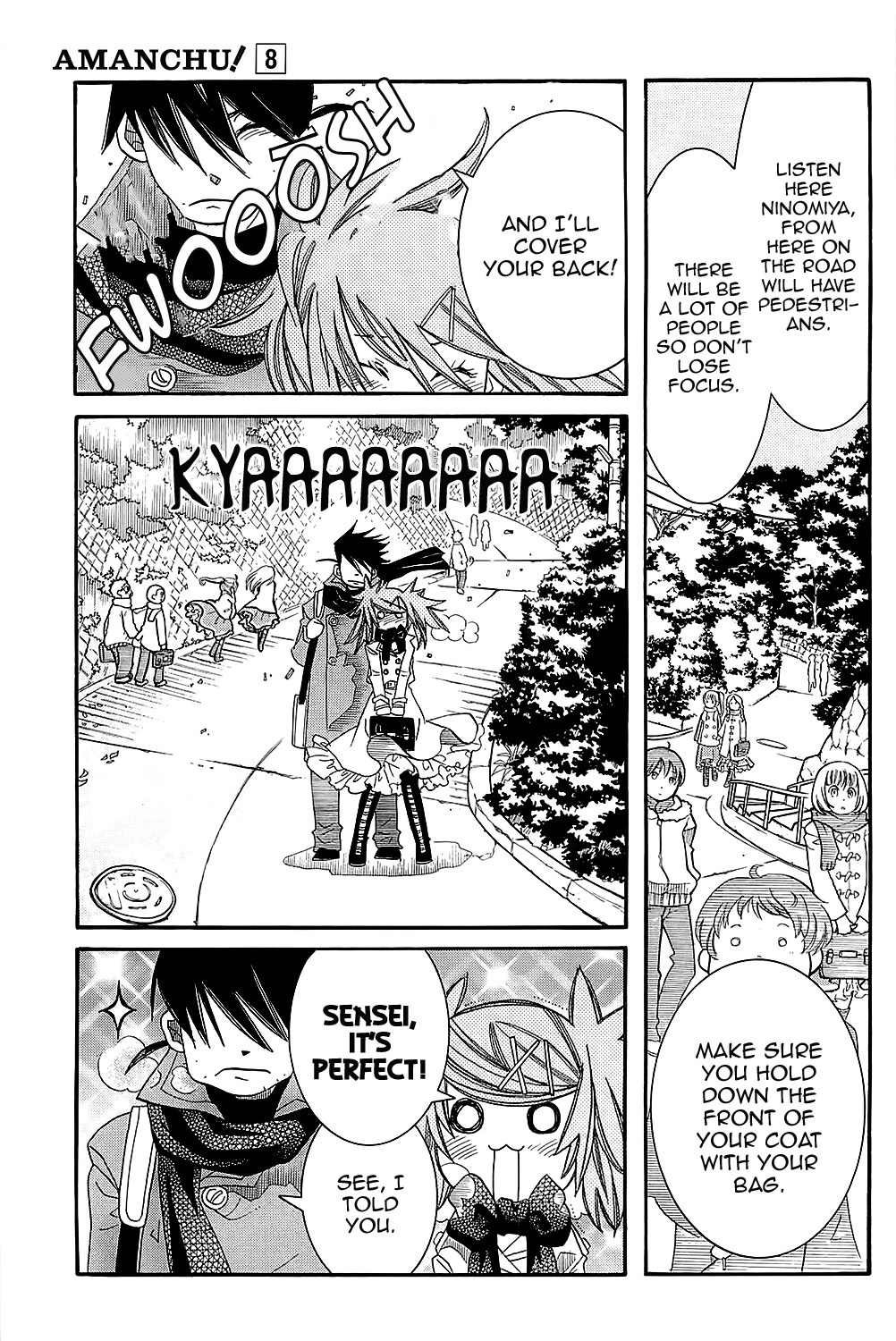 Amanchu Chapter 46 page 18 - Chapter 46: Mischief of the North Wind
