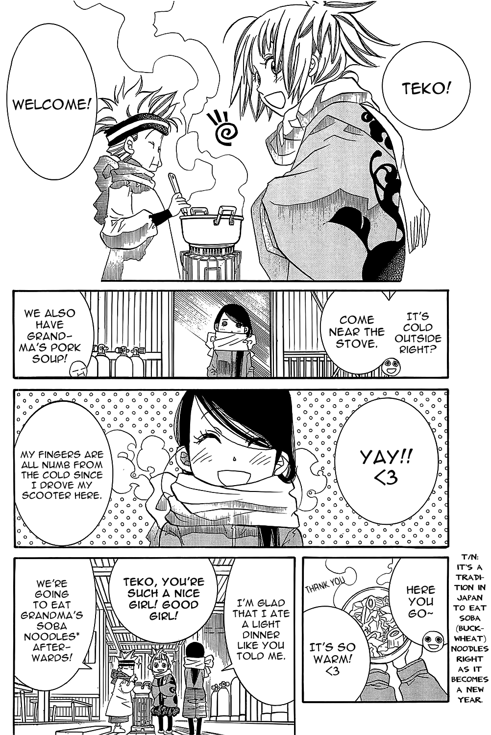 Amanchu Chapter 47 page 5 - Chapter 47: New Year's Eve