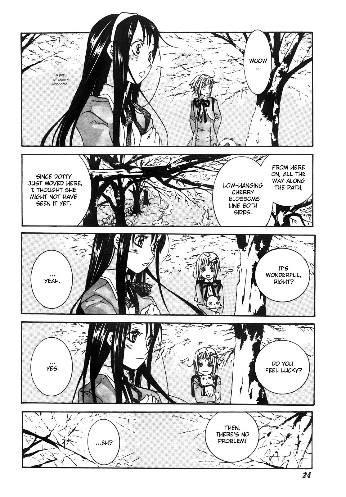Amanchu Chapter 5 page 12 - Chapter 5: Cherry Blossom Path
