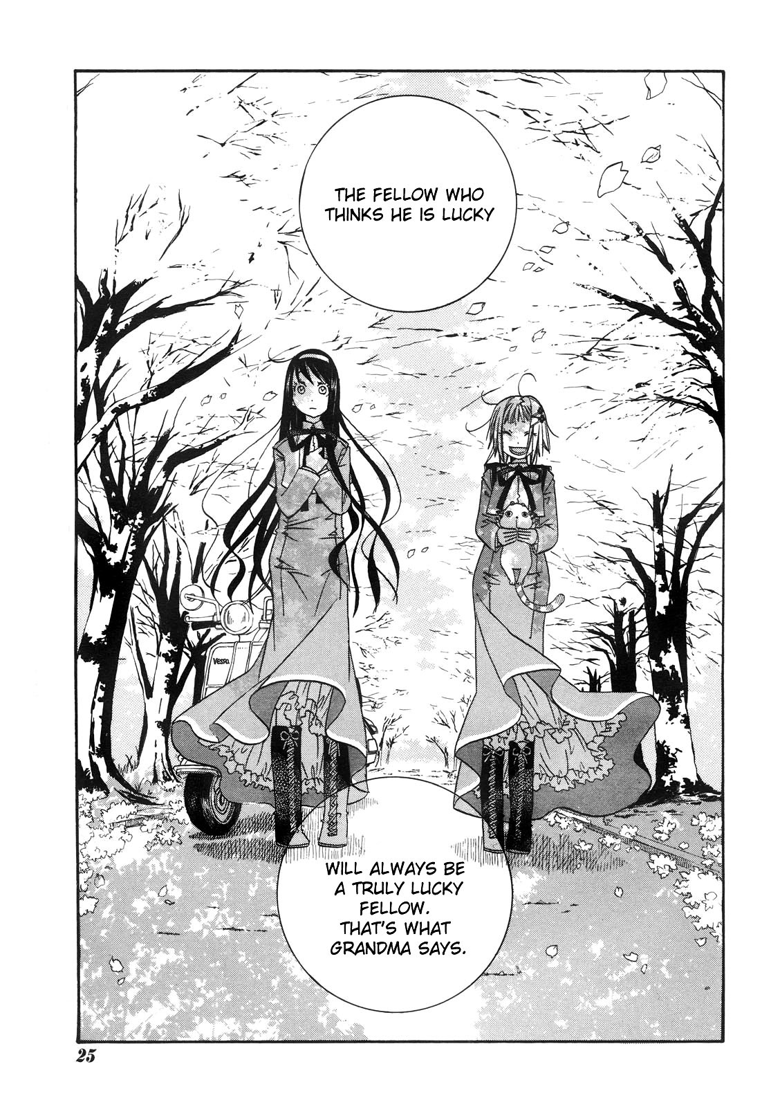 Amanchu Chapter 5 page 13 - Chapter 5: Cherry Blossom Path