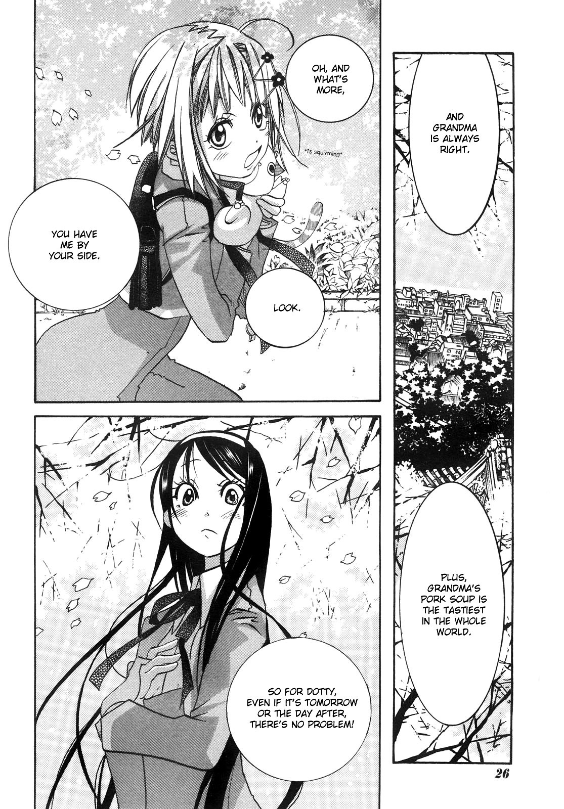 Amanchu Chapter 5 page 14 - Chapter 5: Cherry Blossom Path