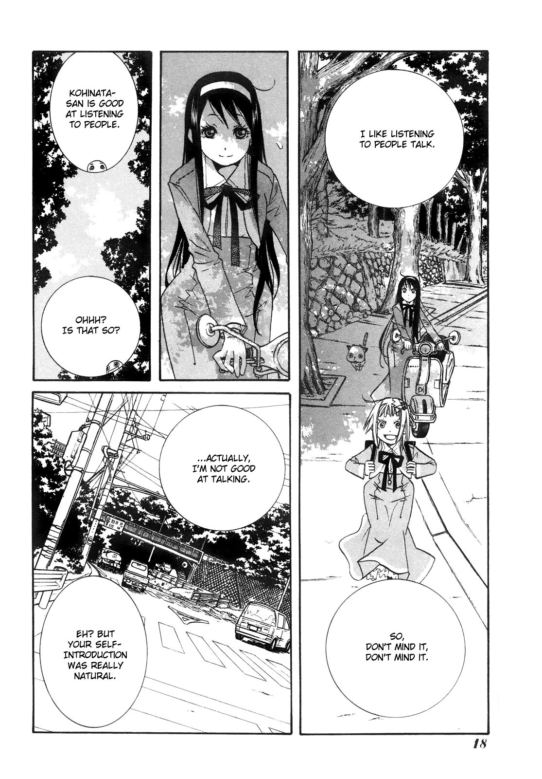 Amanchu Chapter 5 page 7 - Chapter 5: Cherry Blossom Path
