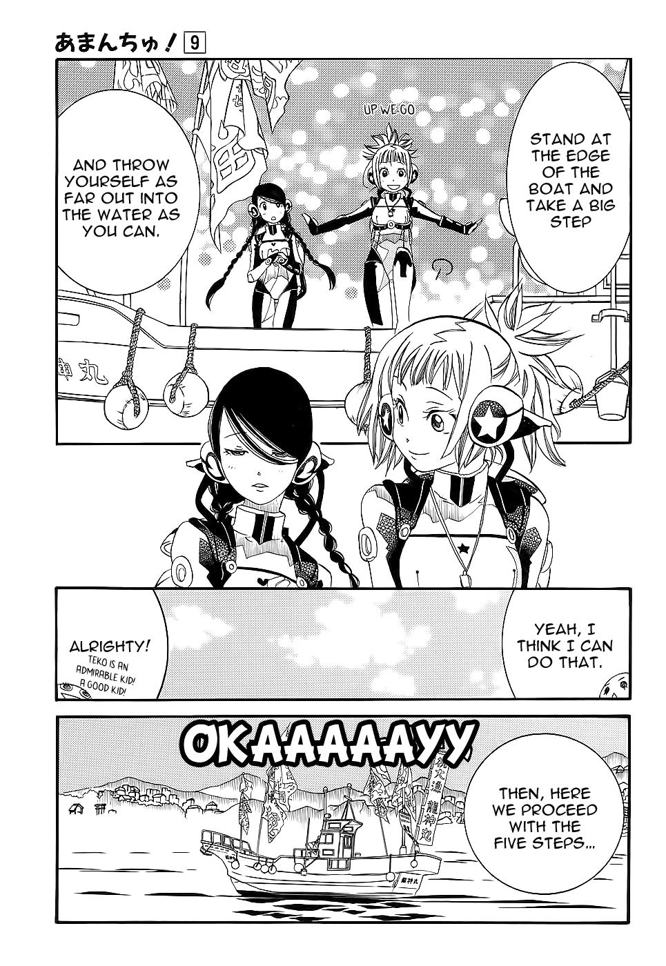 Amanchu Chapter 51 page 10 - Chapter 51: Boat Diving