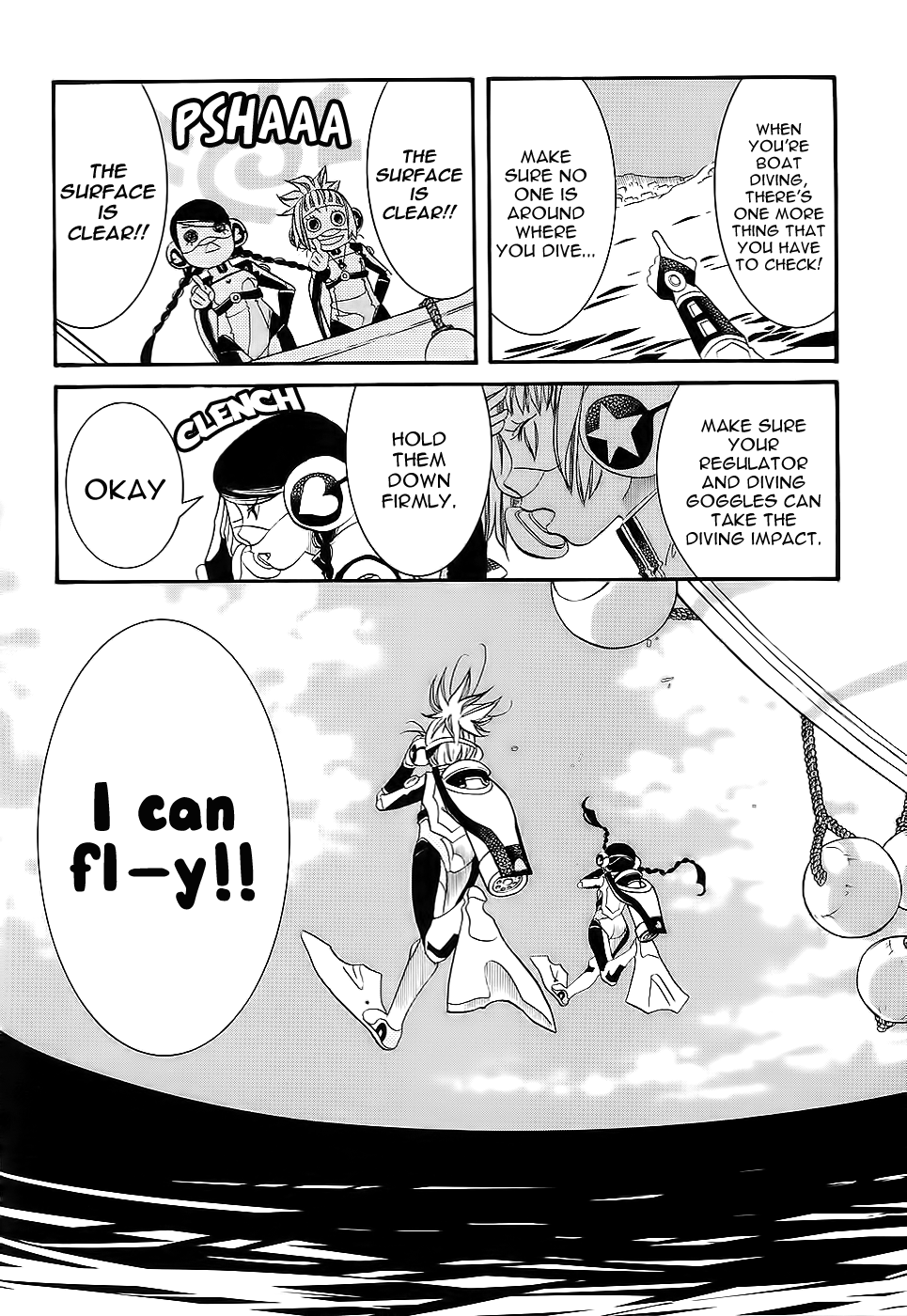 Amanchu Chapter 51 page 11 - Chapter 51: Boat Diving