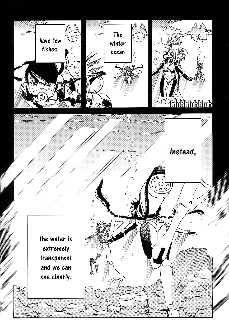 Amanchu Chapter 51 page 13 - Chapter 51: Boat Diving