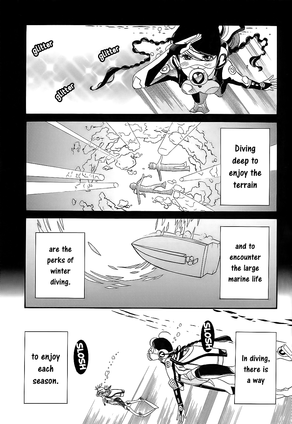 Amanchu Chapter 51 page 14 - Chapter 51: Boat Diving