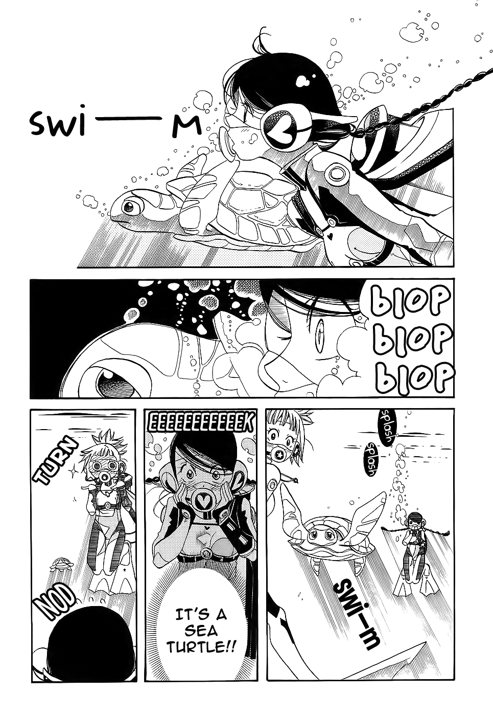 Amanchu Chapter 51 page 15 - Chapter 51: Boat Diving