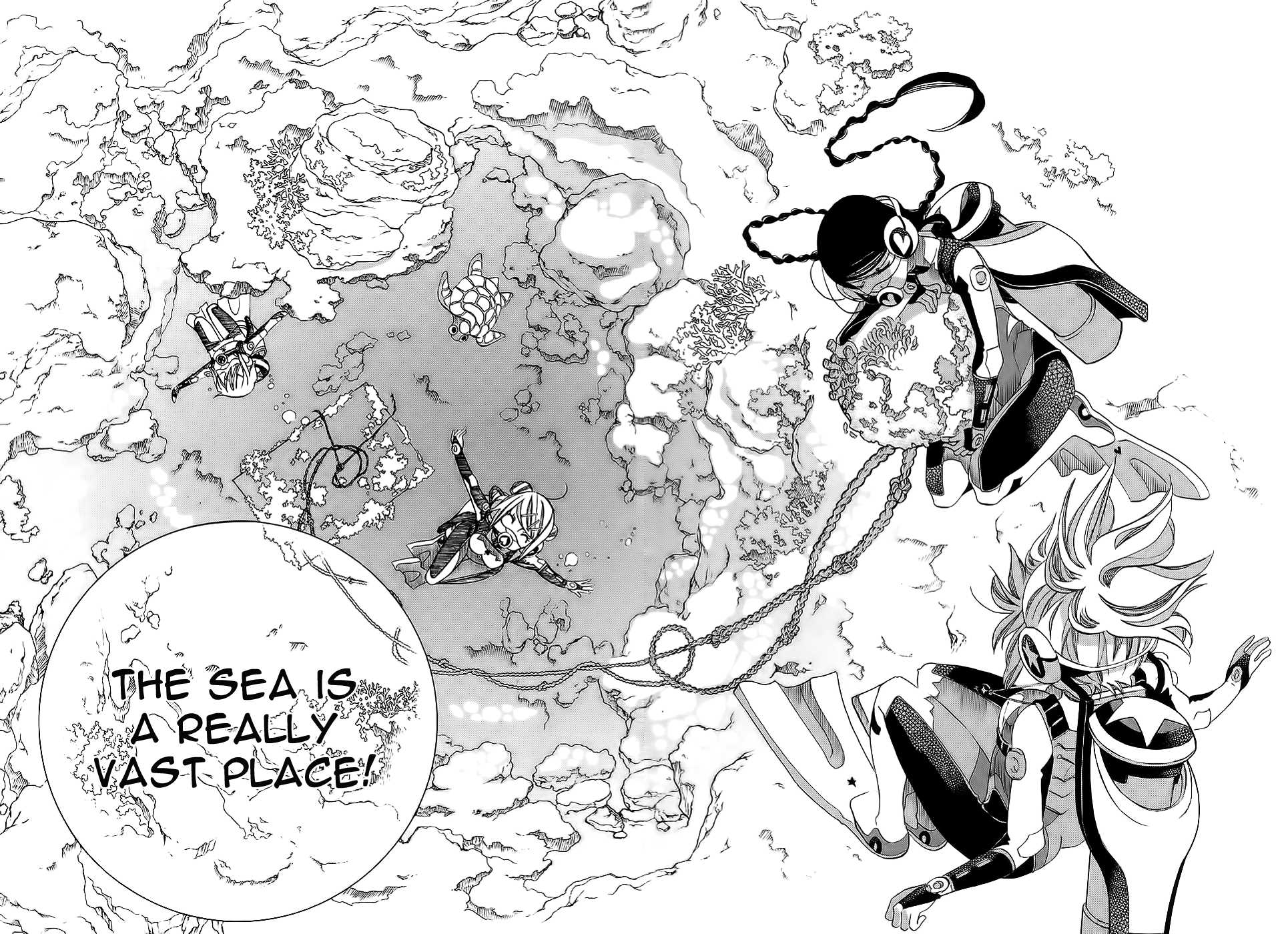 Amanchu Chapter 51 page 23 - Chapter 51: Boat Diving