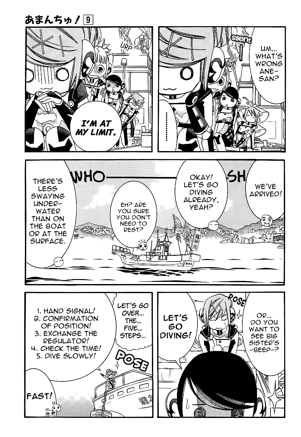 Amanchu Chapter 51 page 8 - Chapter 51: Boat Diving