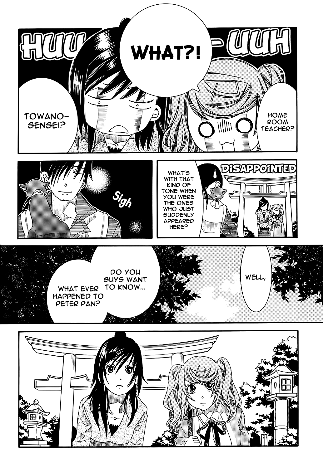 Amanchu Chapter 55 page 13 - Chapter 55: Return of Peter Pan