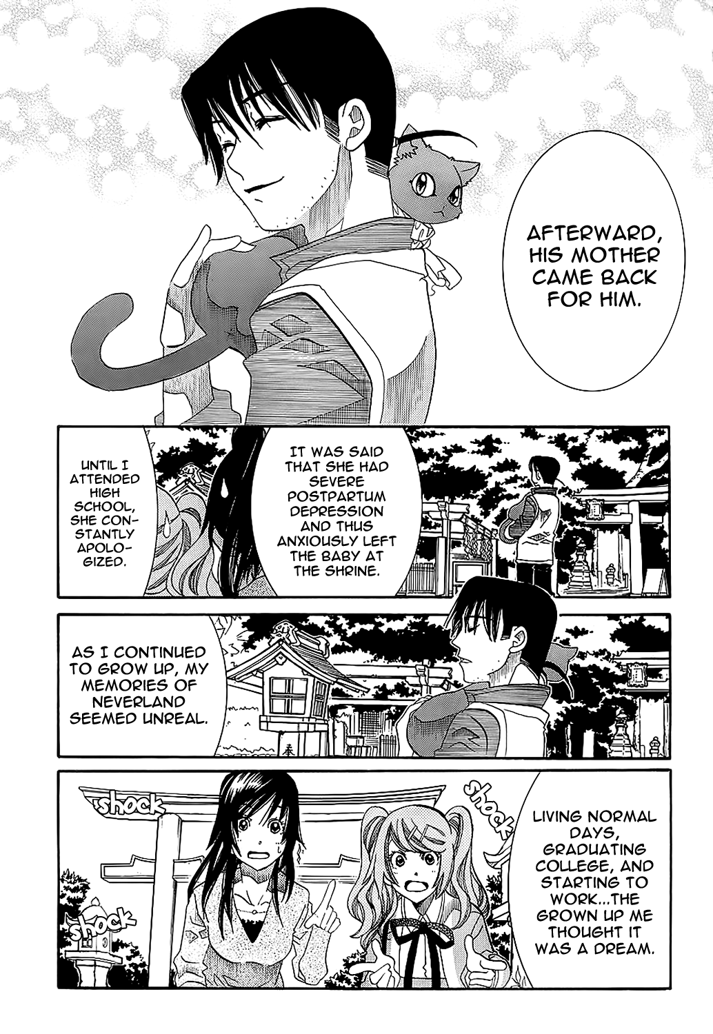 Amanchu Chapter 55 page 14 - Chapter 55: Return of Peter Pan