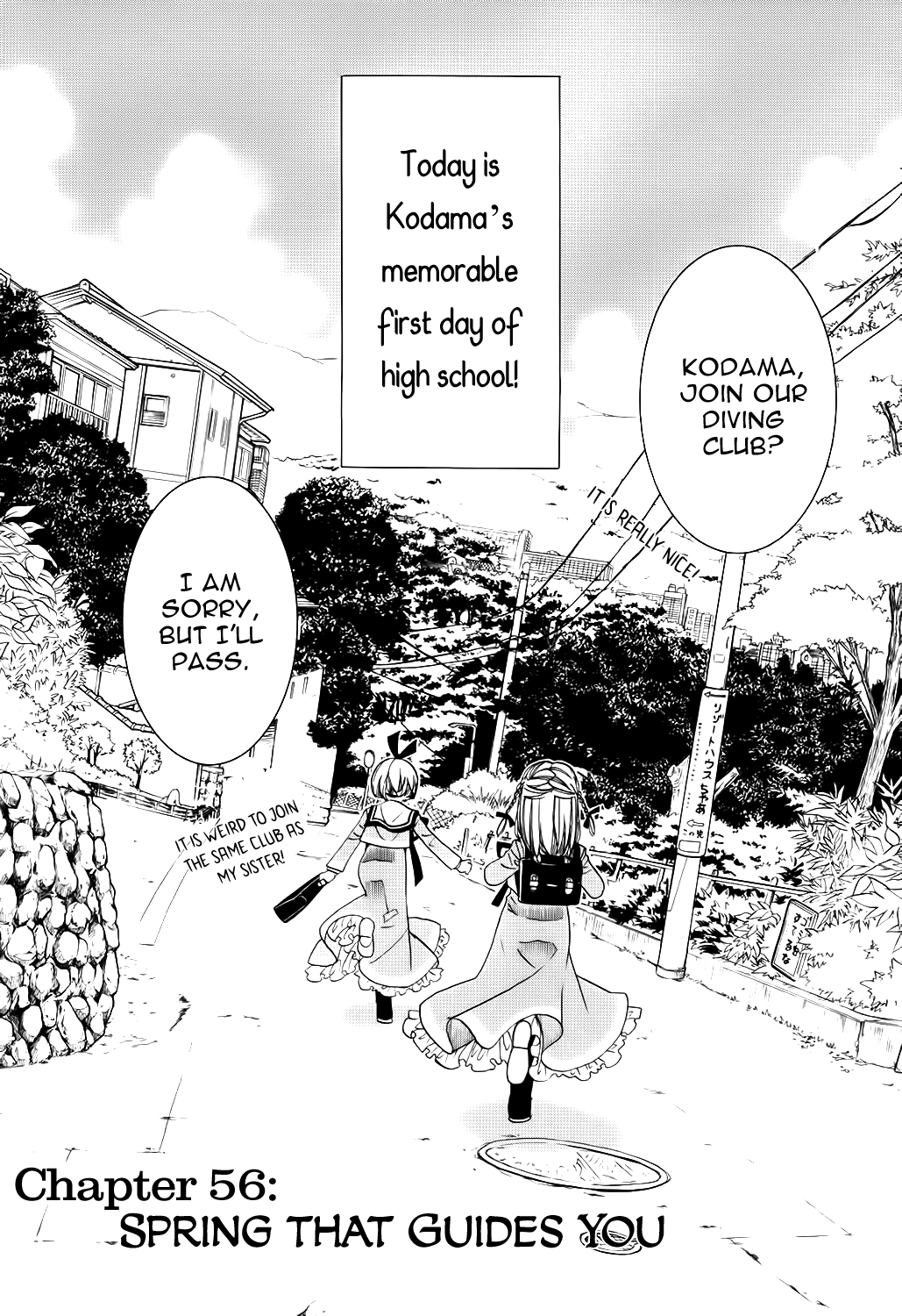 Amanchu Chapter 56 page 9 - Chapter 56: Spring that Guides You