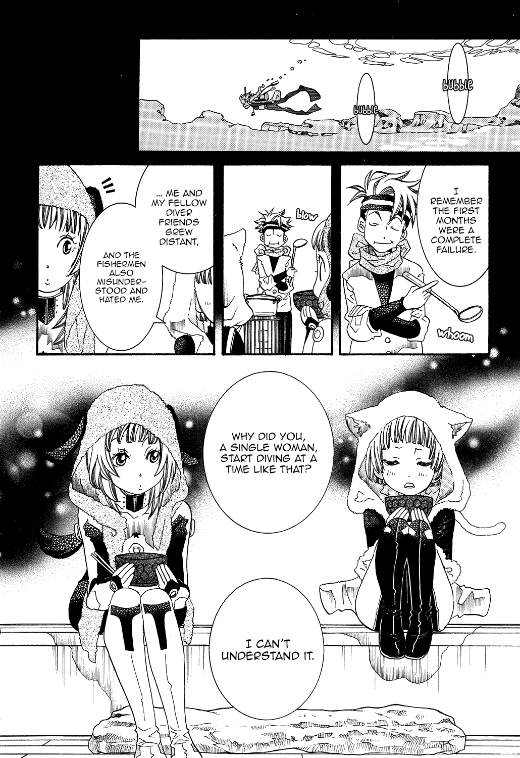 Amanchu Chapter 57 page 13 - Chapter 57: The Blue Frontier