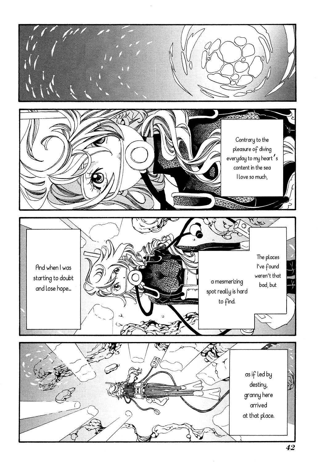 Amanchu Chapter 57 page 15 - Chapter 57: The Blue Frontier