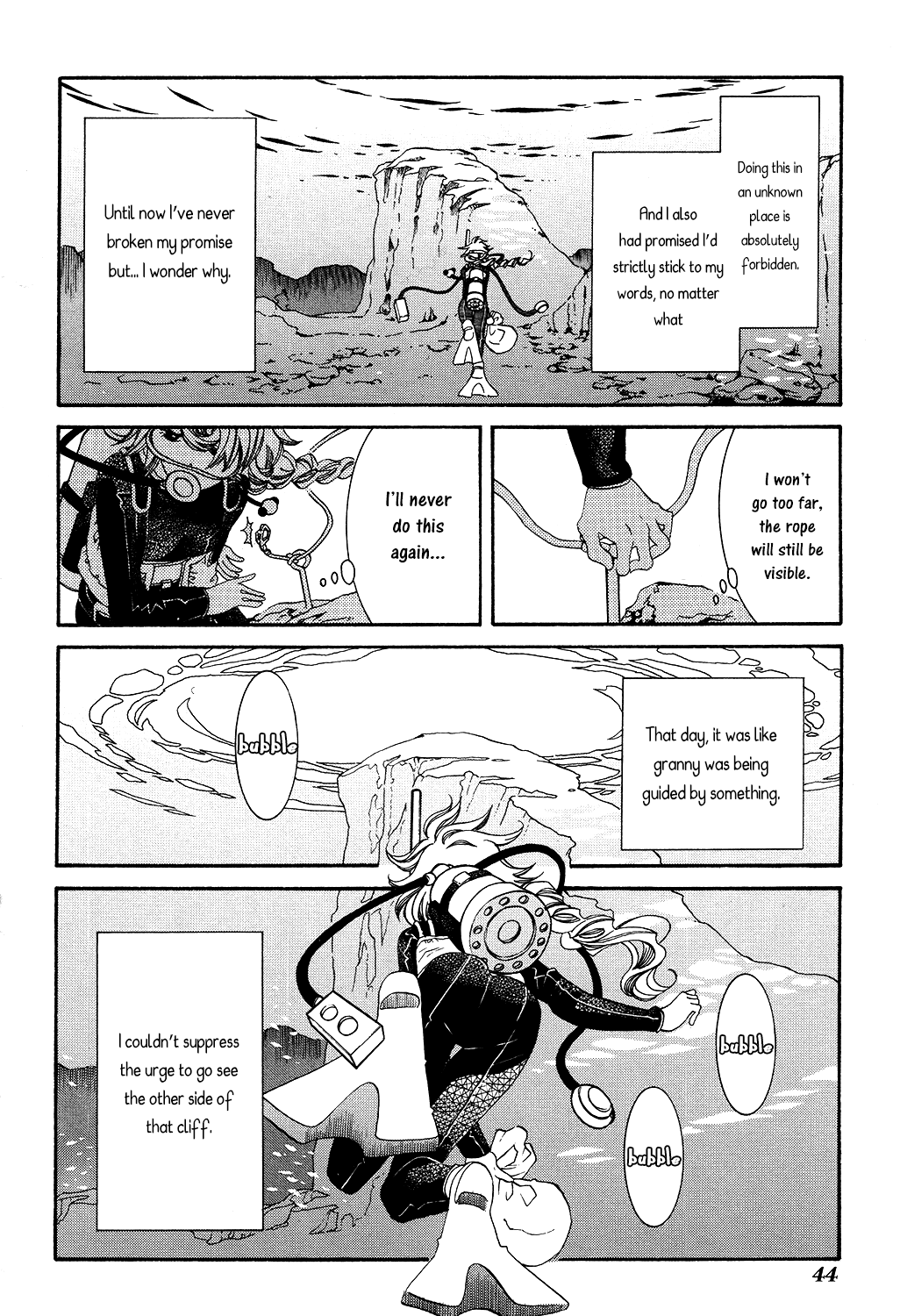 Amanchu Chapter 57 page 17 - Chapter 57: The Blue Frontier