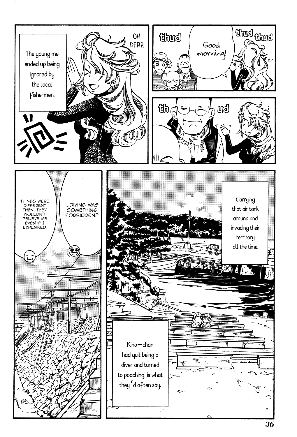 Amanchu Chapter 57 page 9 - Chapter 57: The Blue Frontier