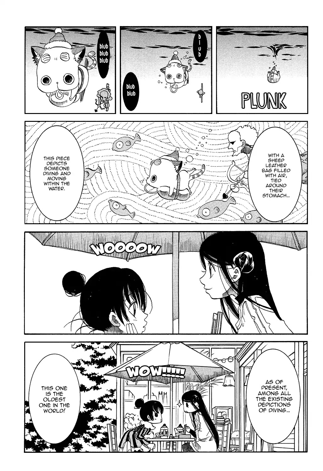 Amanchu Chapter 58 page 12 - Chapter 58: The Sea Historia