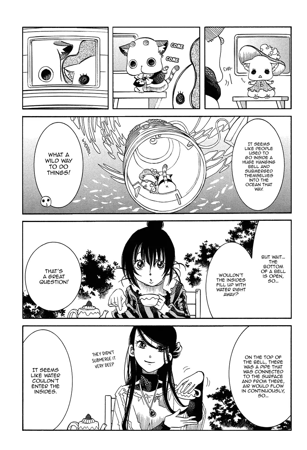 Amanchu Chapter 58 page 14 - Chapter 58: The Sea Historia