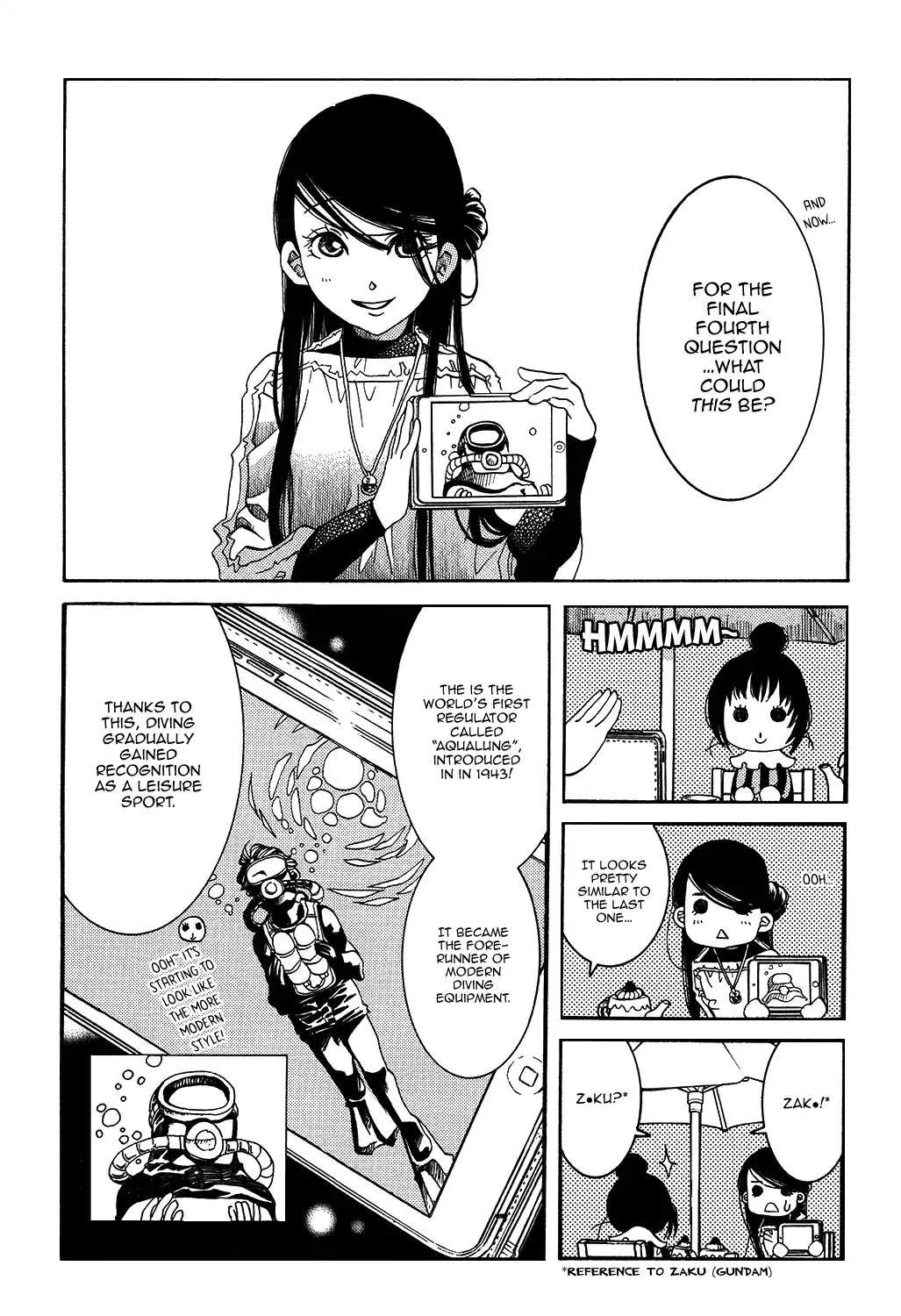 Amanchu Chapter 58 page 18 - Chapter 58: The Sea Historia
