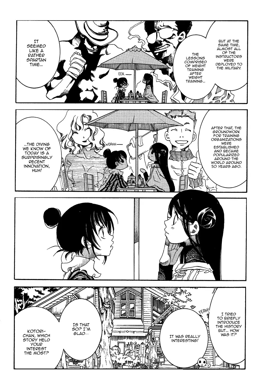 Amanchu Chapter 58 page 19 - Chapter 58: The Sea Historia