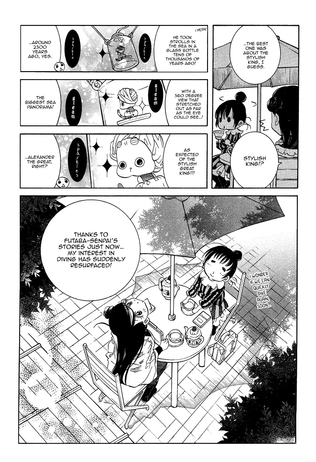 Amanchu Chapter 58 page 20 - Chapter 58: The Sea Historia