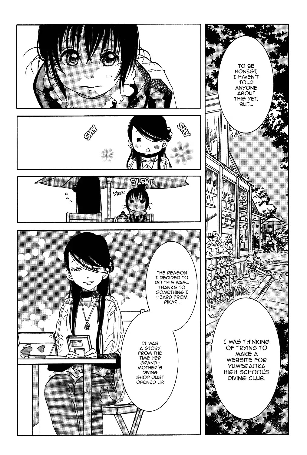 Amanchu Chapter 58 page 7 - Chapter 58: The Sea Historia