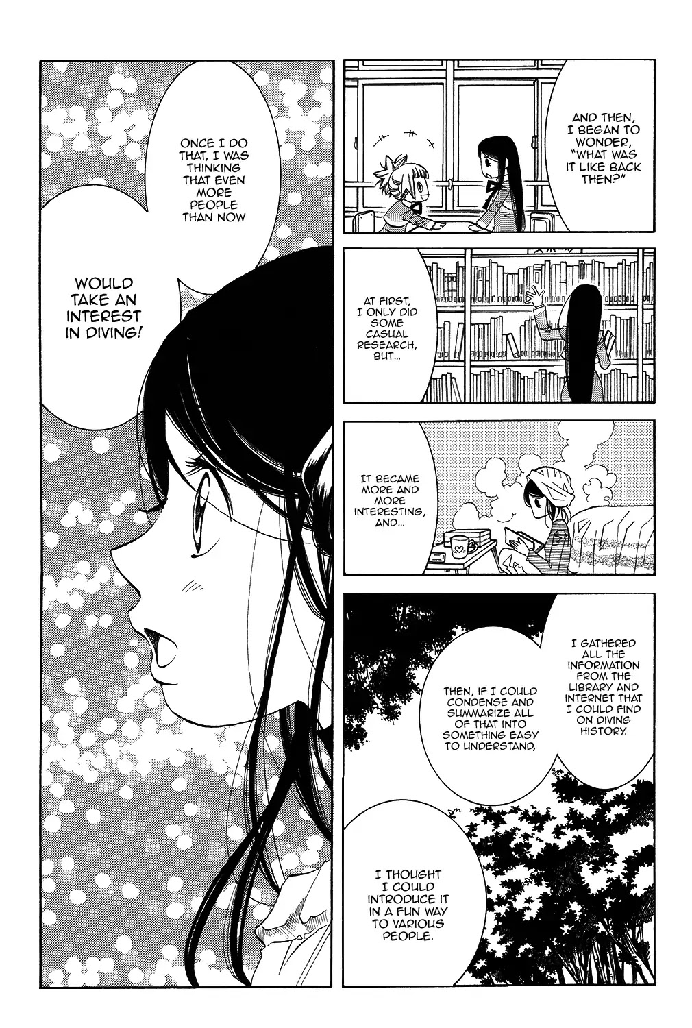 Amanchu Chapter 58 page 8 - Chapter 58: The Sea Historia