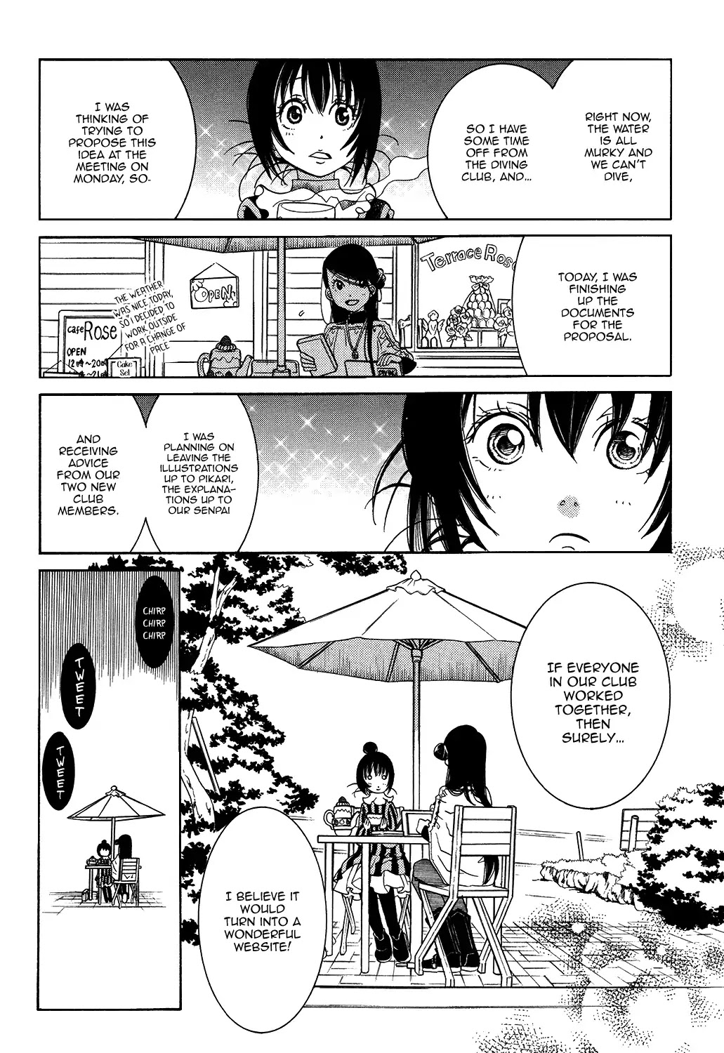 Amanchu Chapter 58 page 9 - Chapter 58: The Sea Historia