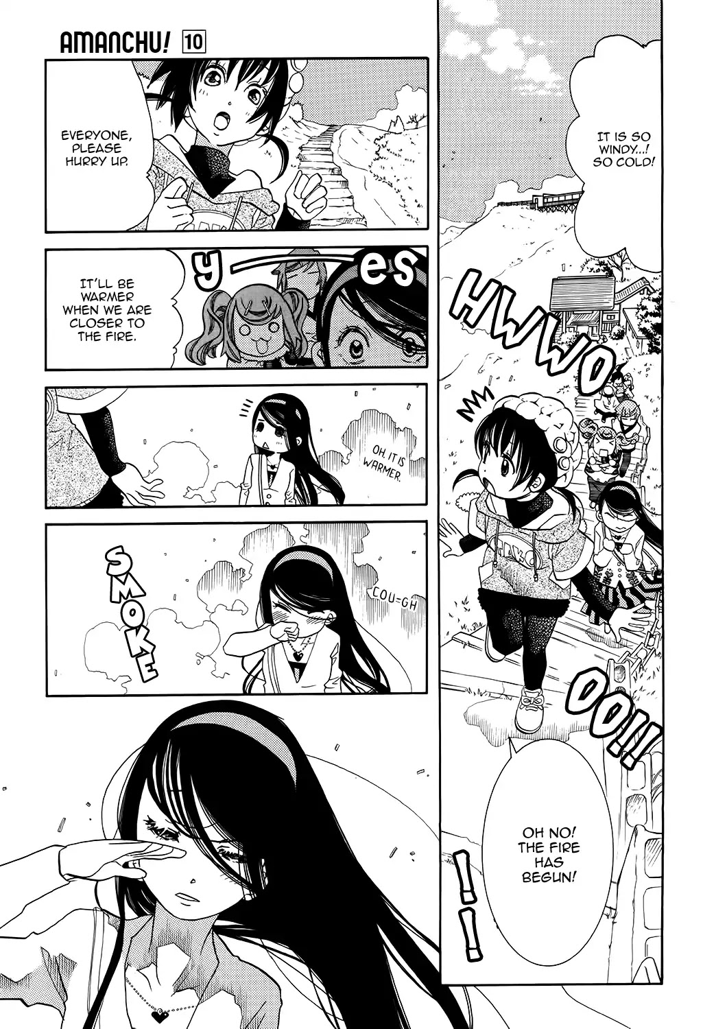 Amanchu Chapter 59 page 10 - Chapter 59: Yamayaki Festival