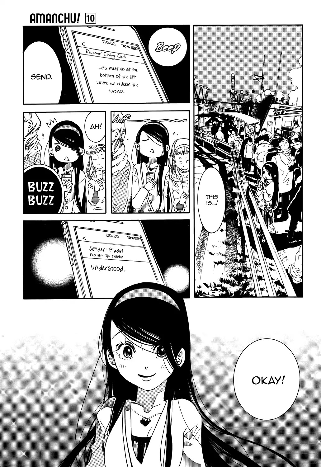 Amanchu Chapter 59 page 19 - Chapter 59: Yamayaki Festival