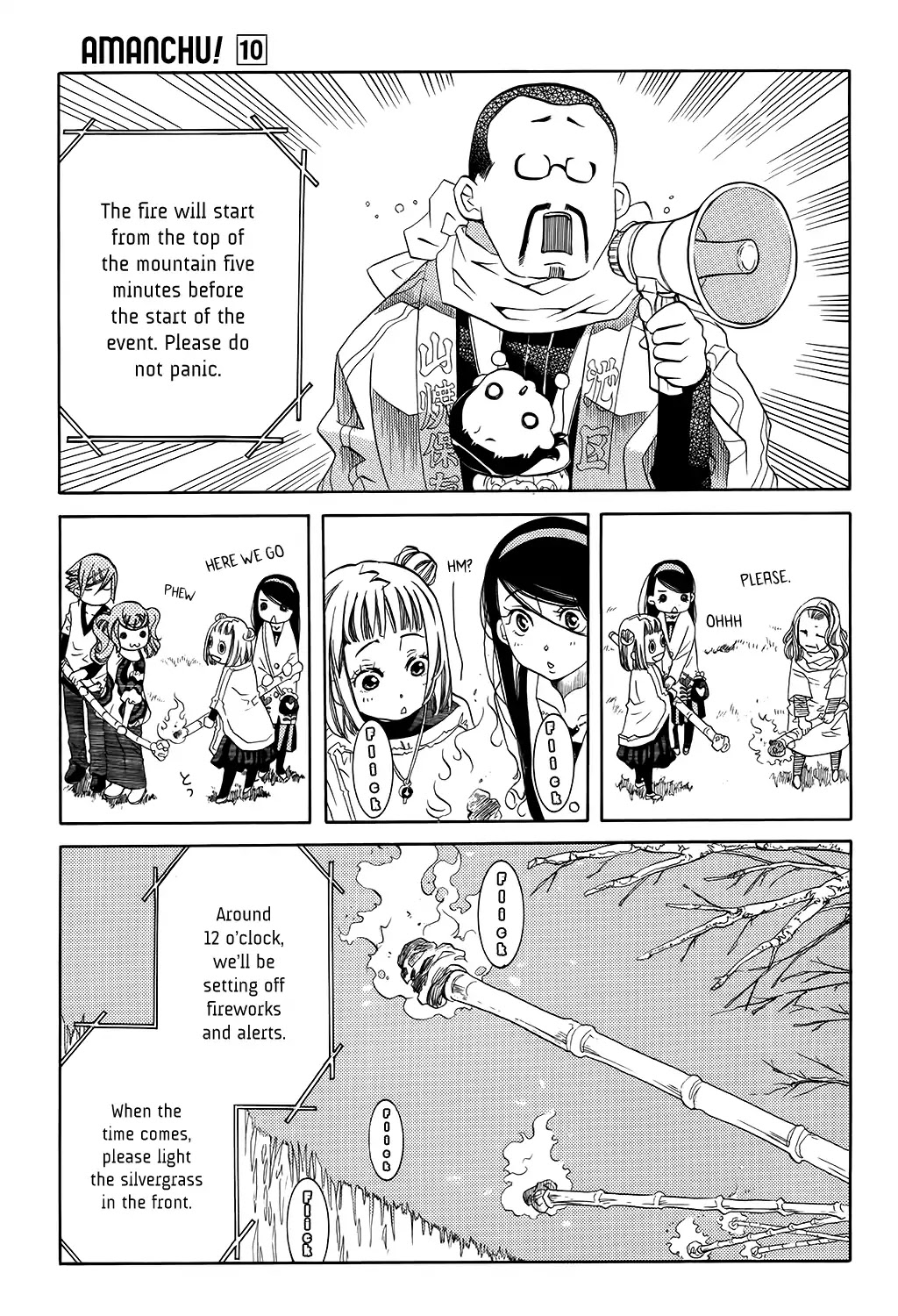 Amanchu Chapter 59 page 27 - Chapter 59: Yamayaki Festival