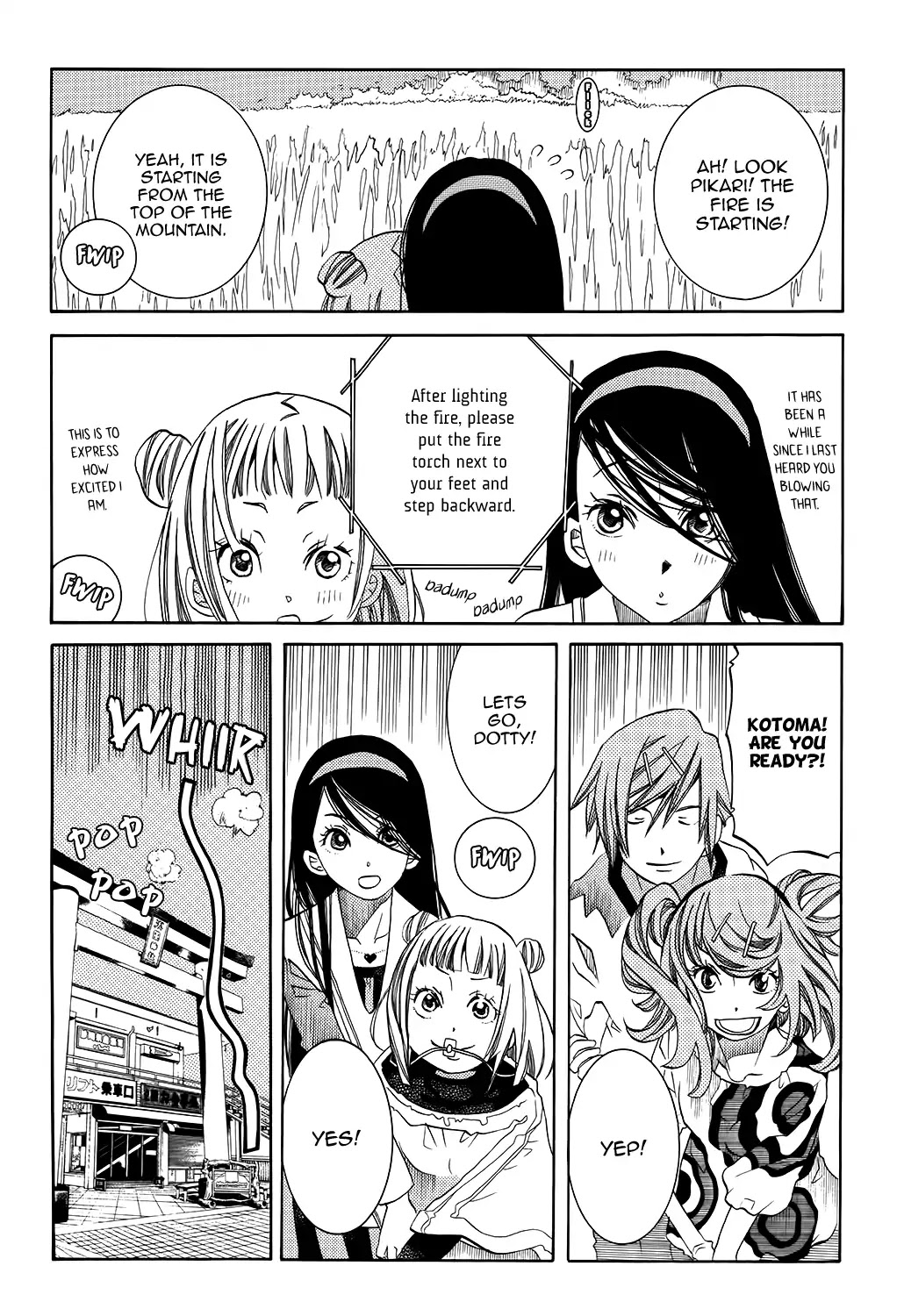 Amanchu Chapter 59 page 28 - Chapter 59: Yamayaki Festival