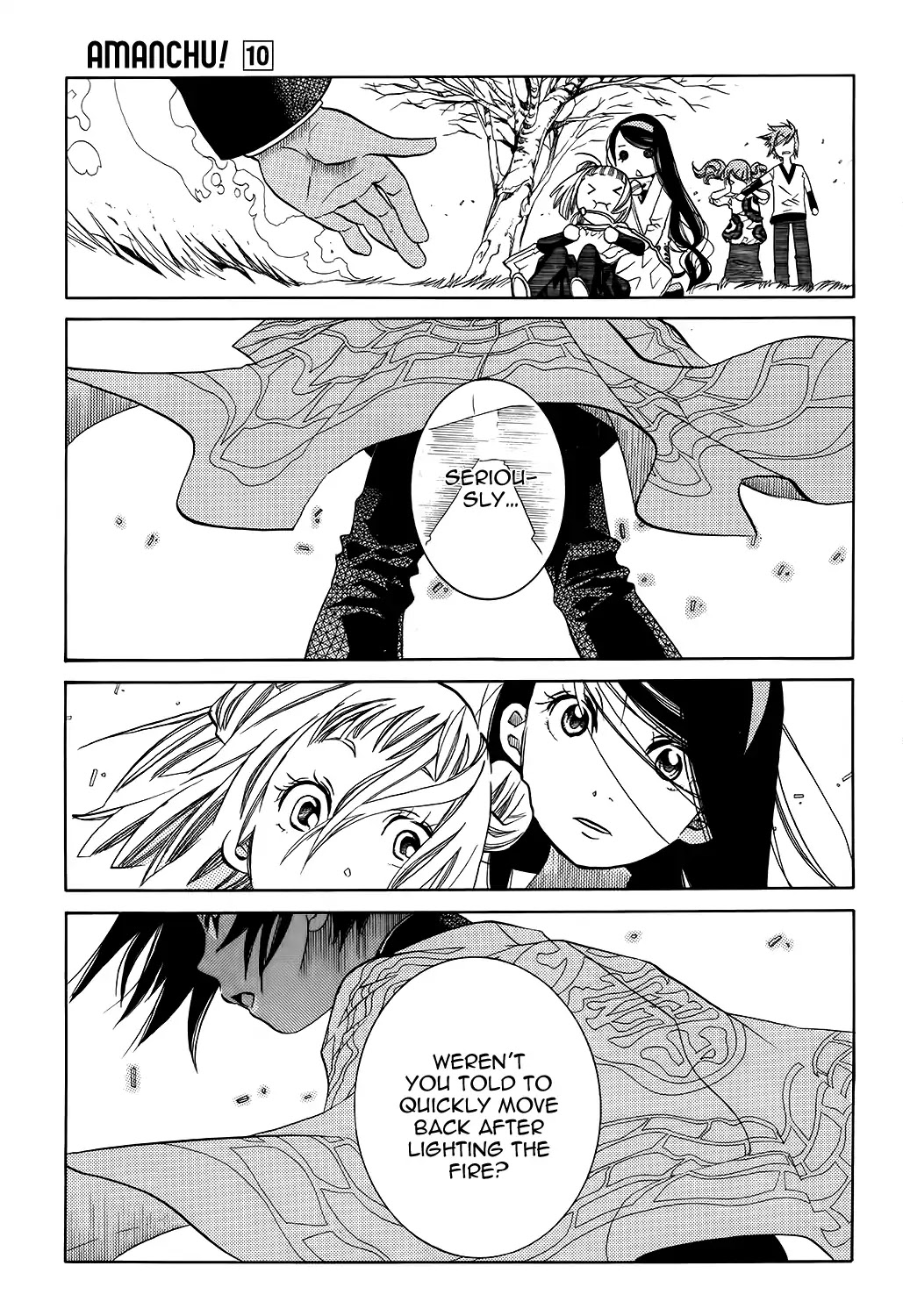 Amanchu Chapter 59 page 31 - Chapter 59: Yamayaki Festival
