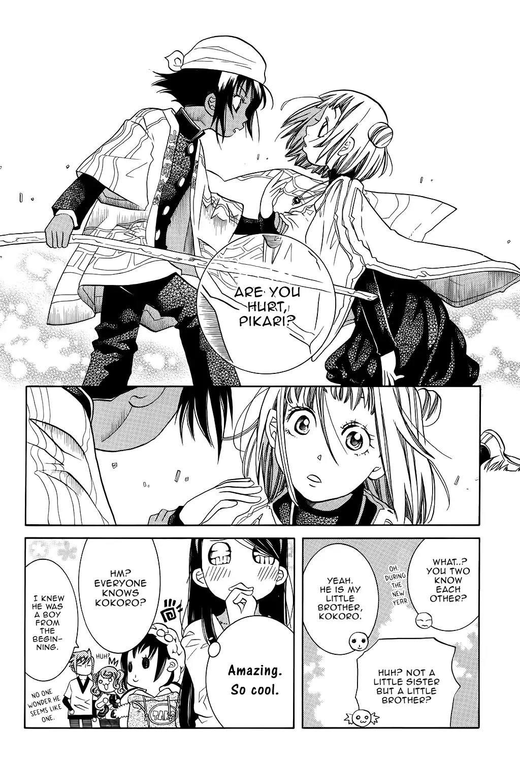 Amanchu Chapter 59 page 34 - Chapter 59: Yamayaki Festival