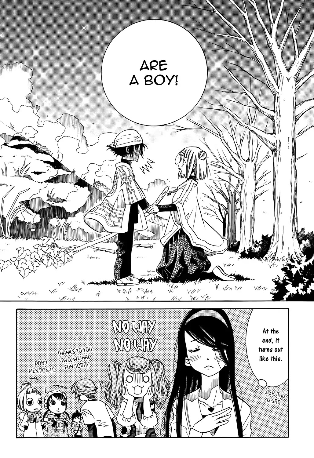 Amanchu Chapter 59 page 36 - Chapter 59: Yamayaki Festival