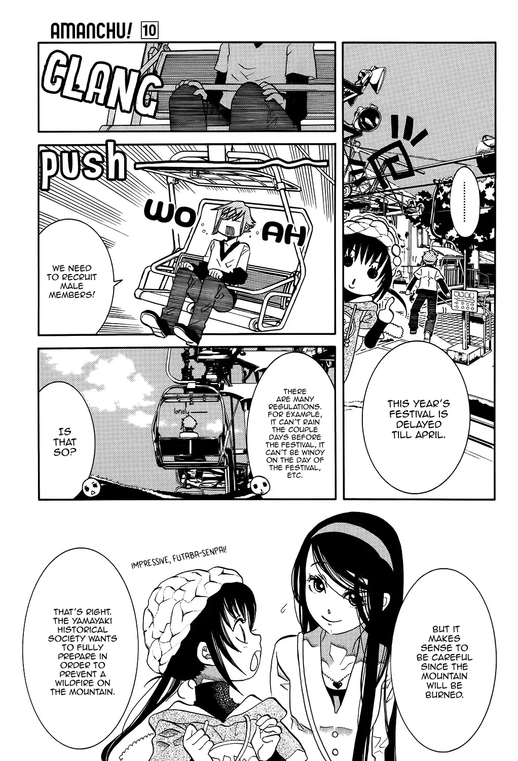 Amanchu Chapter 59 page 6 - Chapter 59: Yamayaki Festival