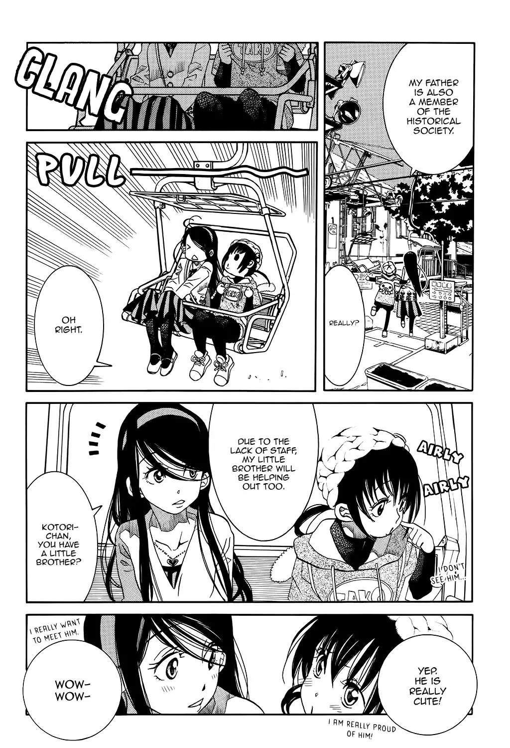 Amanchu Chapter 59 page 7 - Chapter 59: Yamayaki Festival