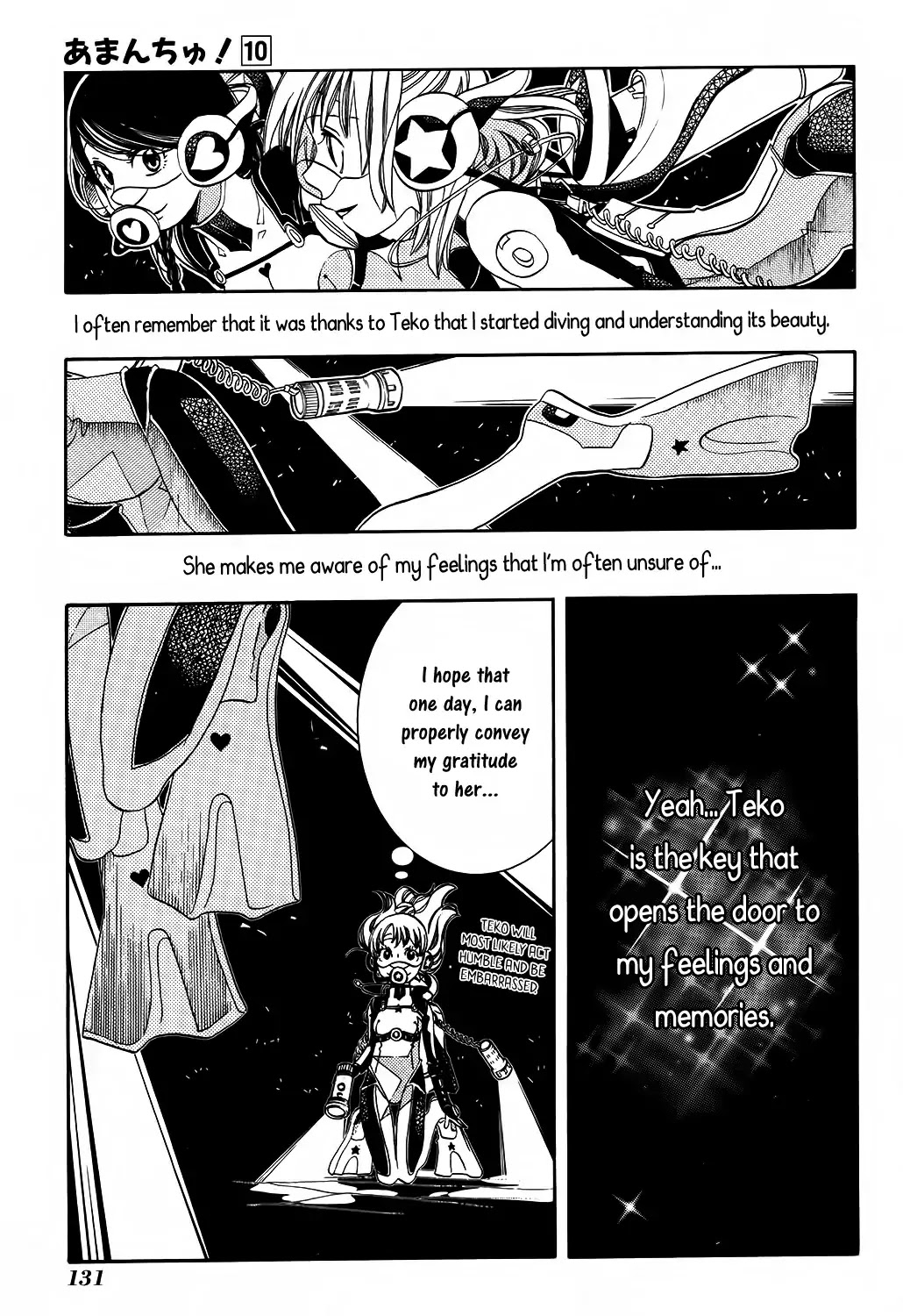 Amanchu Chapter 60 page 12 - Chapter 60: Night Diving