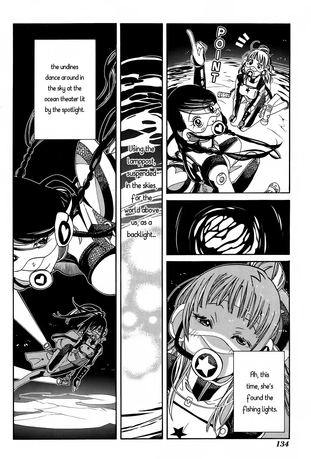 Amanchu Chapter 60 page 15 - Chapter 60: Night Diving